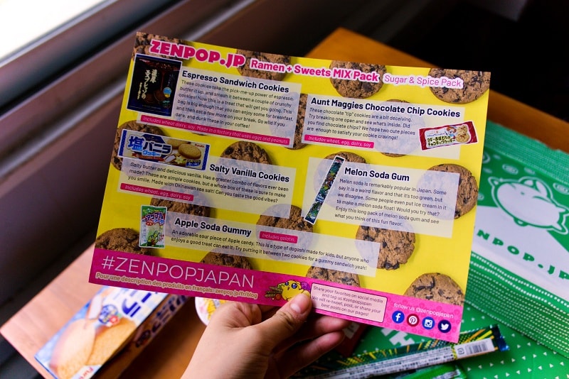 Zenpop Japanese Snack Box 4 Min