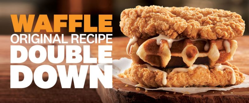 Kfc Waffle Original Recipe Double Down Online 01