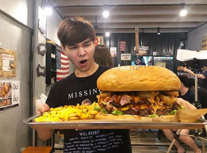 Chris Steaks And Burgers Thailand Online 4 burger challenge