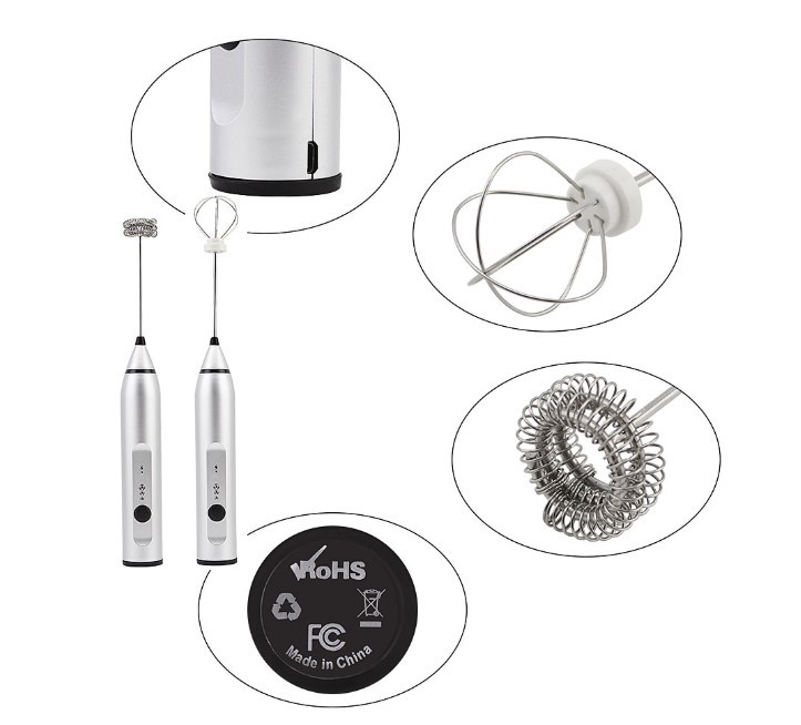 3 Speed Usb Electric Milk Frother, Foam Maker, Whisk Mixer Online2