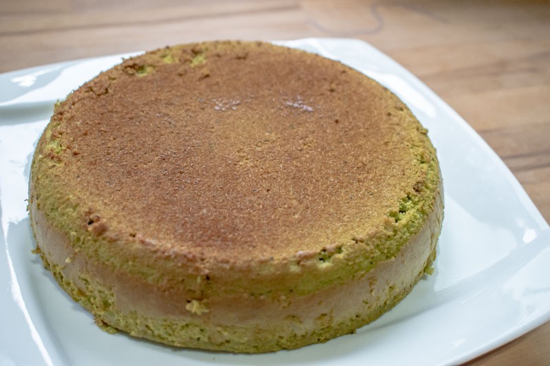 Simple Stay Home Recipes Rice Cooker Matcha Cake 8
