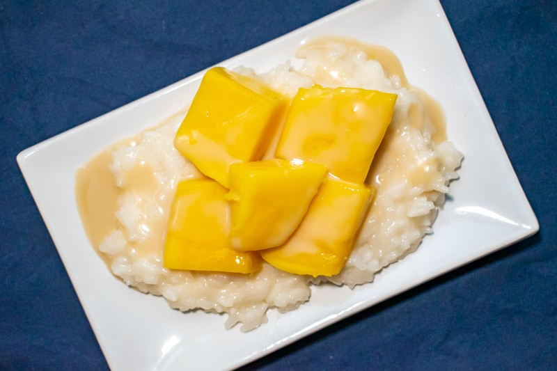 Simple Stay Home Recipes Thai Mango Sticky Rice 8