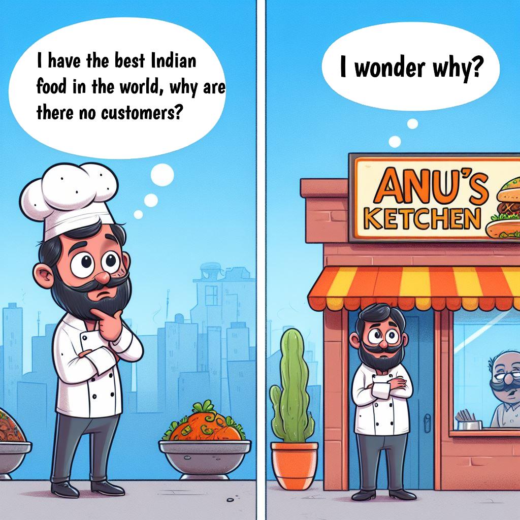 naming your business cartoon indian restaurant