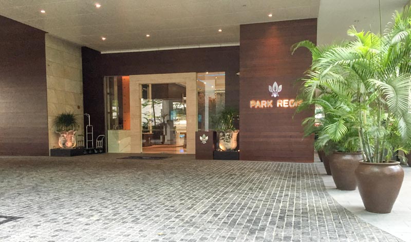 park regis hotel singapore review