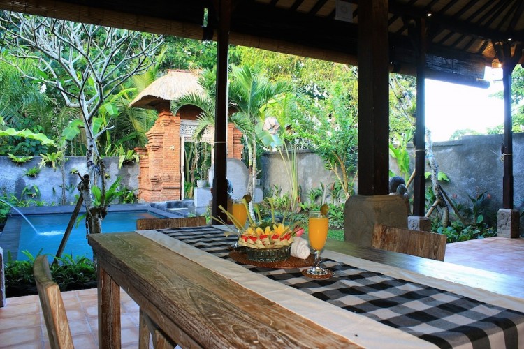 cheap bali pool villas - Cocoa Ubud Private Villa Bali by private pool