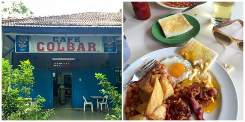 Colbar Cafe singapore tourist one day