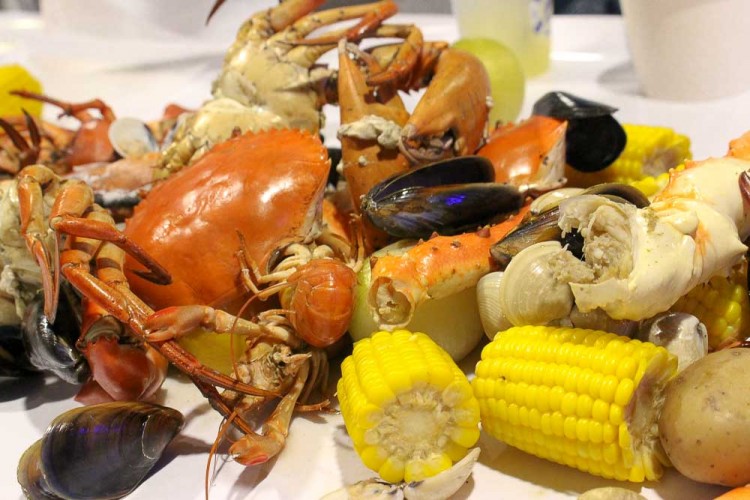 Crab in da Bag best american food singapore