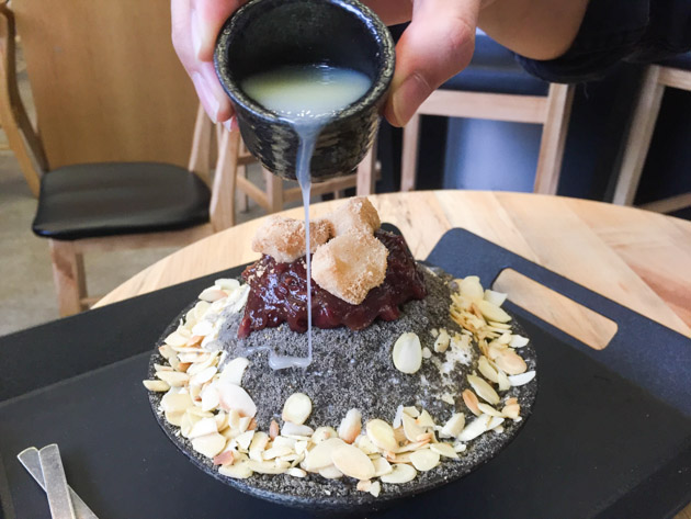 korean desserts - nunsaram