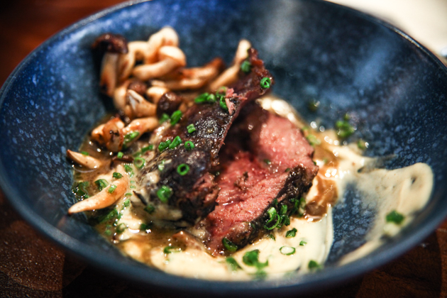 MooseHead 2016 - 4-hour Slow Cooked Beef Cheek with Celeriac and Wild Mushrooms