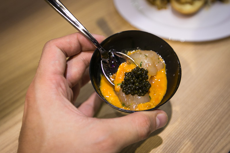epicurean market 2016 singapore waku ghin uni caviar