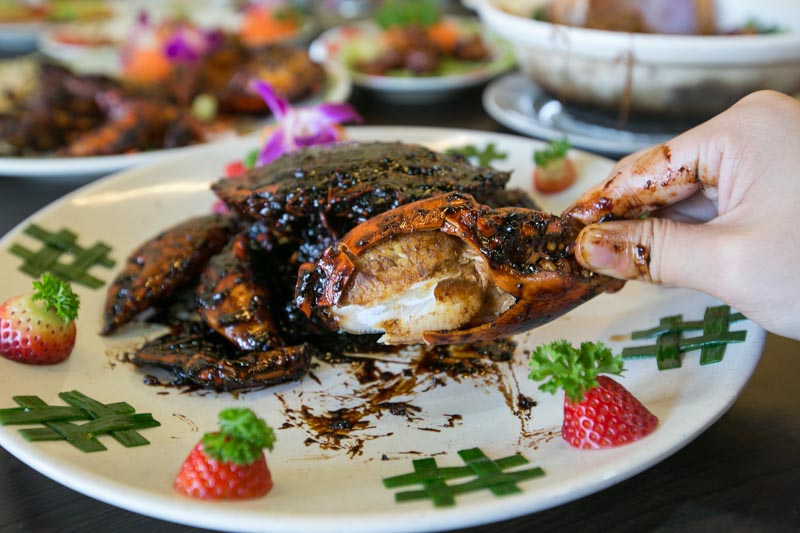 KL Delight Seafood - Black Pepper Crab