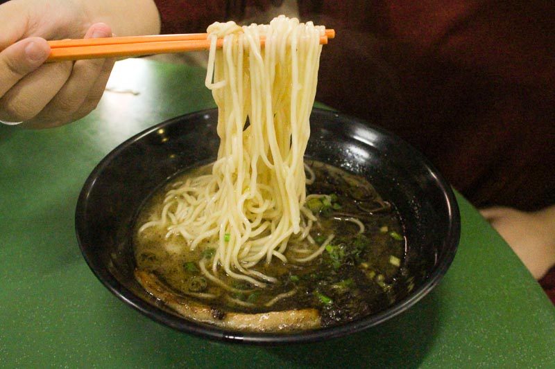 Buta Kin - black ramen noodles Buta Kin - black ramen noodles