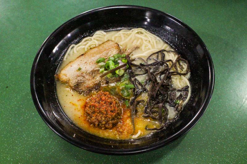 Beauty World Food Centre - buta kin tonkotsu red ramen