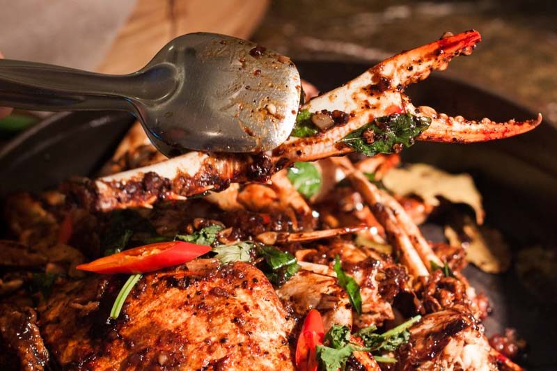 the westin black pepper crab