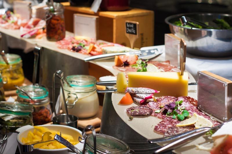the westin cold cuts and cheese
