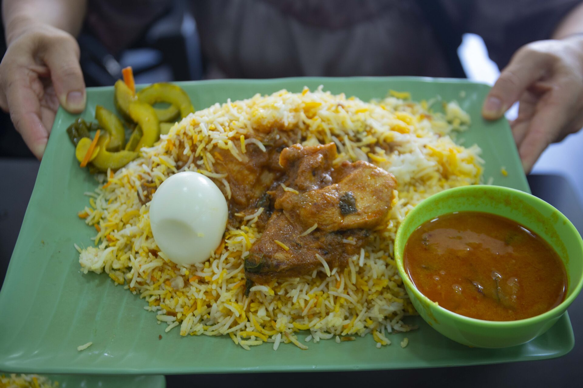 Koothurar Nasi Briyani - Chicken Briyani