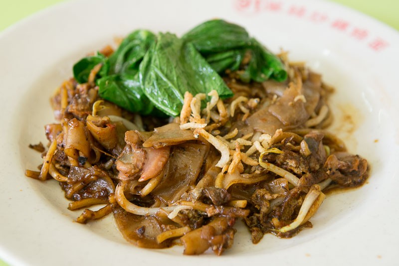 A plate of Fried Kway Teow