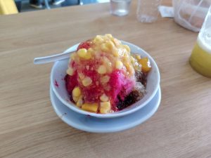 Yishun Park Food Guide - Mango ice kacang