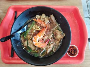 Yishun Park Food Guide - Pork Rib Prawn Mee