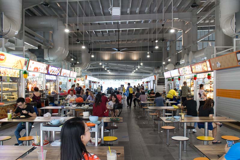 Geylang Bahru Market Interior