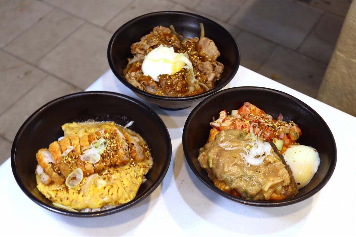 japanese hawkers - fukudon bowls