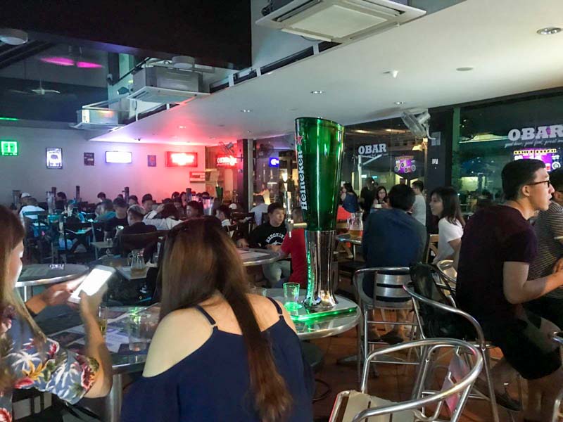 beer tower o bar 1 Online 10 Bars In Singapore With The Cheapest Beer Towers Under S$50