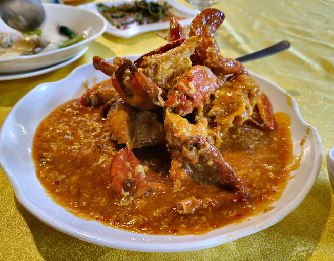 11 Seafood Places - Crab w/ Ketchup & Chilli sauce