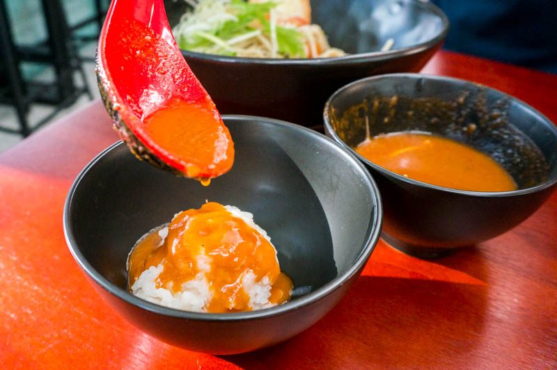 ebi tori menzo 16 800x532 Ebi Tori Menzo: Shrimp + Chicken Dipping Ramen & Chashao Don From Osaka At South Beach Ave
