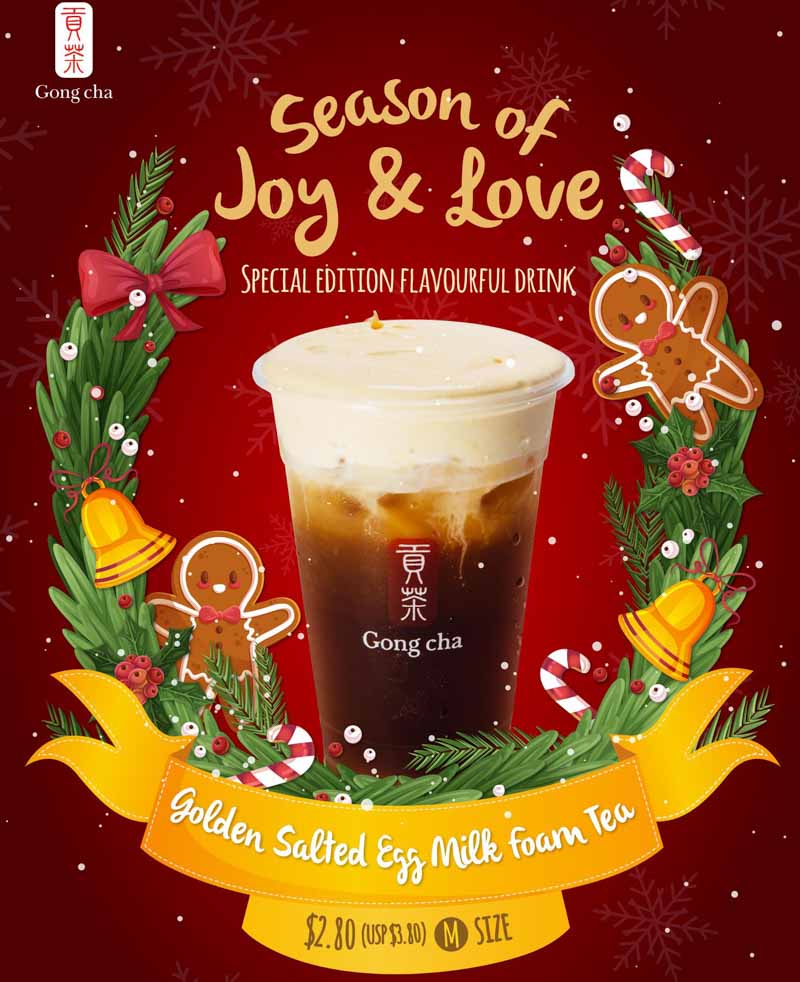 Gong Cha Salted Egg Drink Online 1