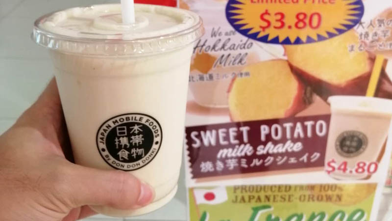 Sweet Potato Milkshake 2
