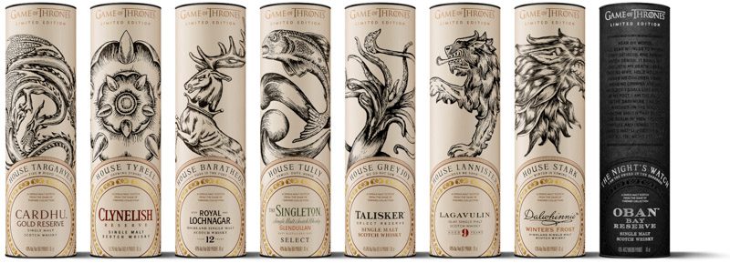 Game Of Thrones Single Malt Scotch Whisky Collection Online 5