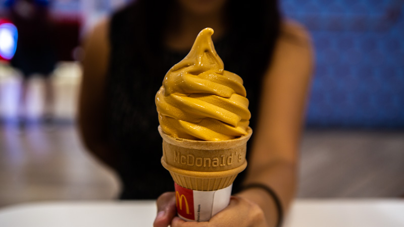 Mcdonalds Coffee Milk Tea Ice Cream + Fish & Fries March 2019 4