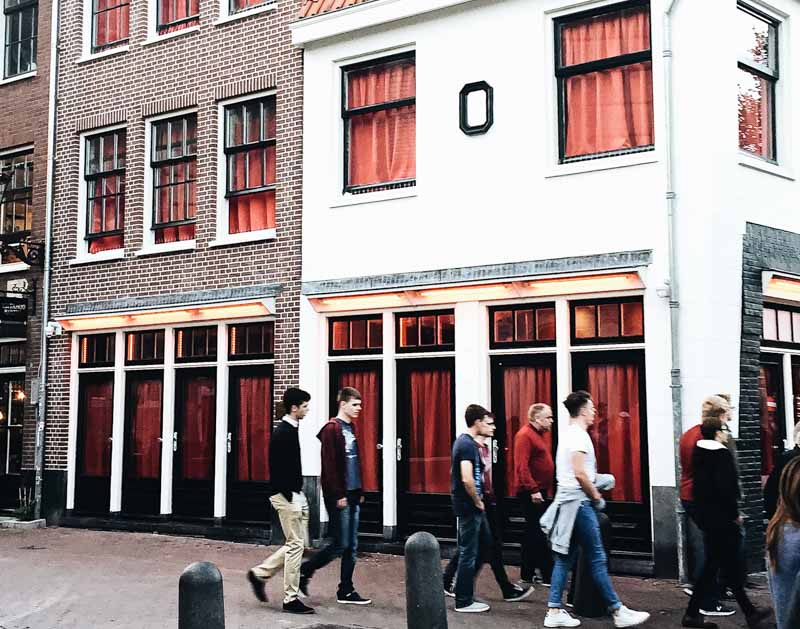 amsterdam holland red light district