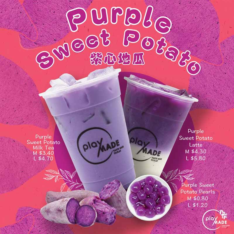 Playmade Purple Sweet Potato Drink April 2019 Online 1