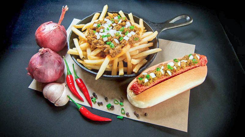 Rendang Hotdog And Fries Online 2