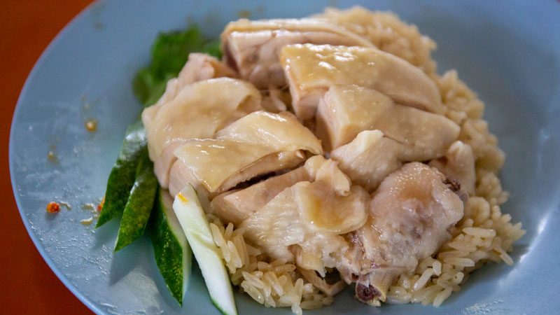 Maxwell Food Centre Ah Tai Tian Tian Hainanese Chicken Rice Chinatown 37