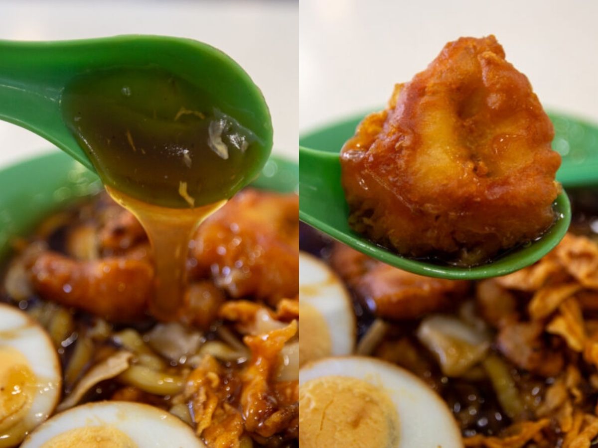 tiong bahru market - lor mee with deep fried shark nuggets2