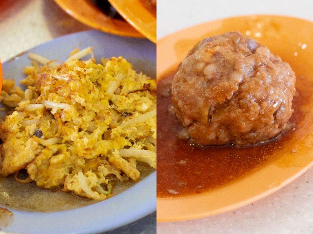 tiong bahru market - loo's hainanese curry rice egg and meatball