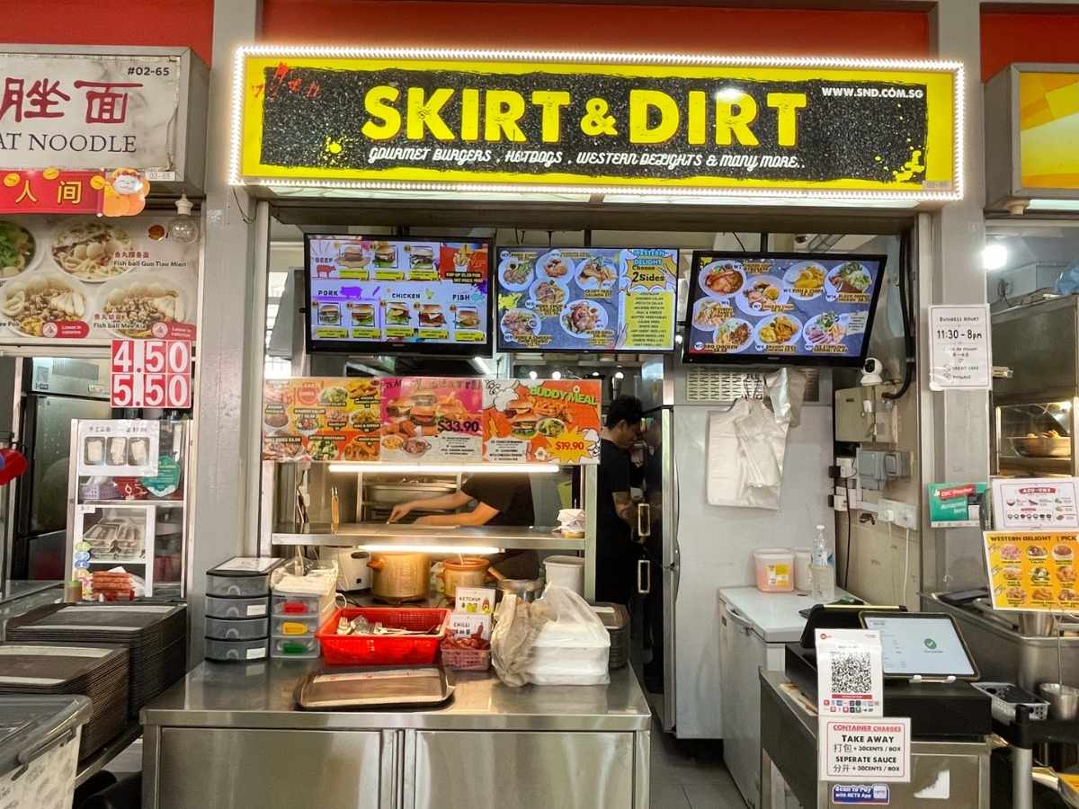 tiong bahru market - skirt and dirt stall front