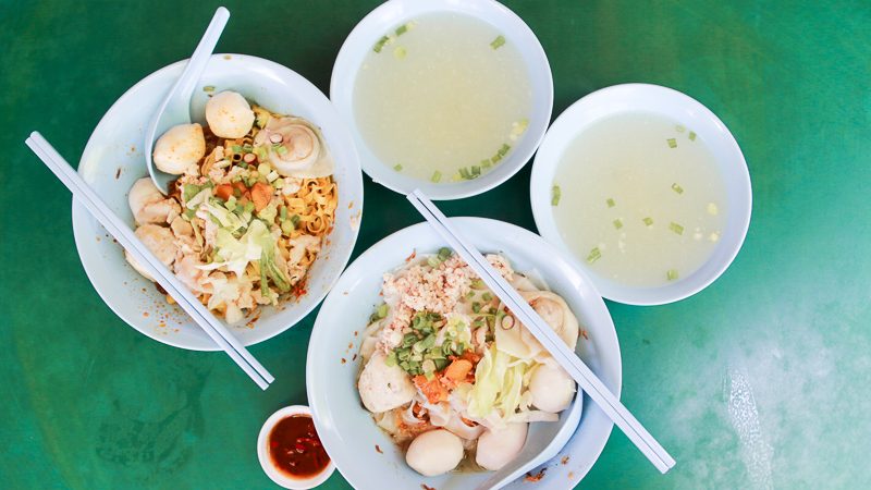 Pin Ji Fishball Minced Meat Noodles 45