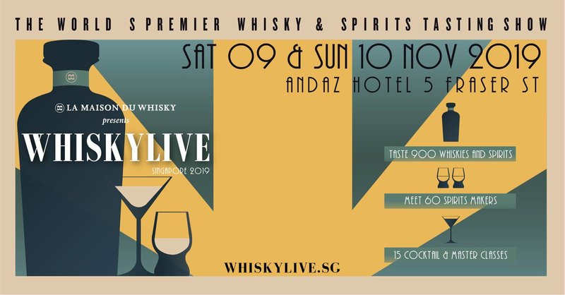 Whisky Live 2019 Banner
