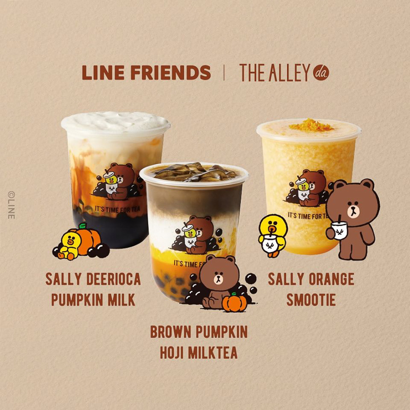 Line Friends X The Alley 1