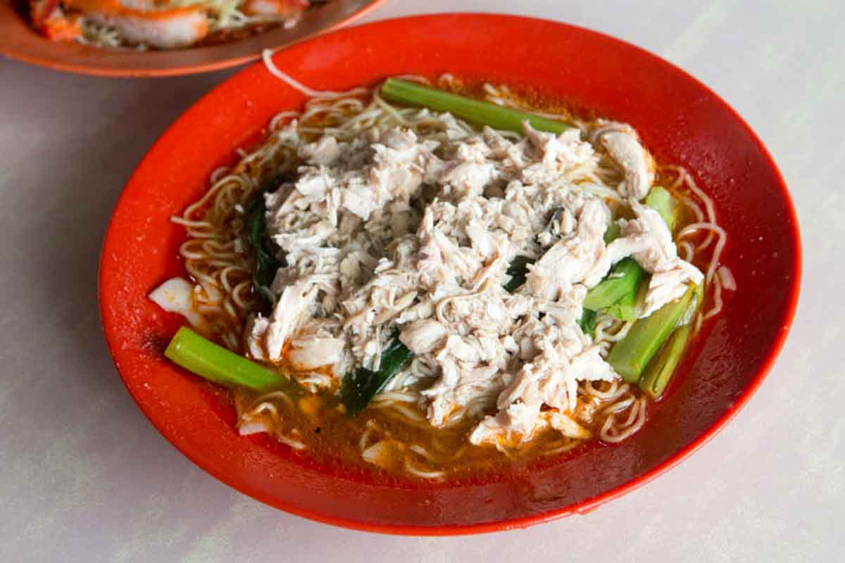 dover road noodles - minced meat