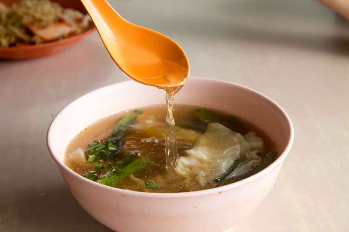 dover road noodles - soup