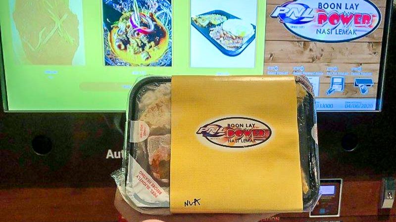 Boon Lay Power Nasi Lemak Vending Machine
