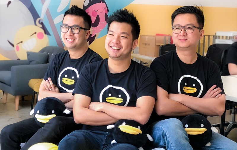 Irvins Salted Egg Picture of founders