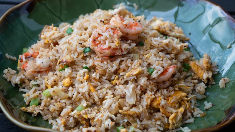 Salt And Pepper Shrimp Fried Rice 02
