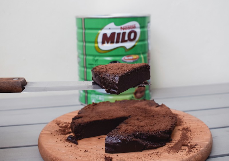 Steamed Milo Cake 3
