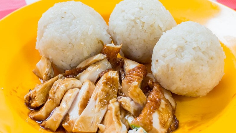 Image of Qi Lin Xuan's chicken rice ball 