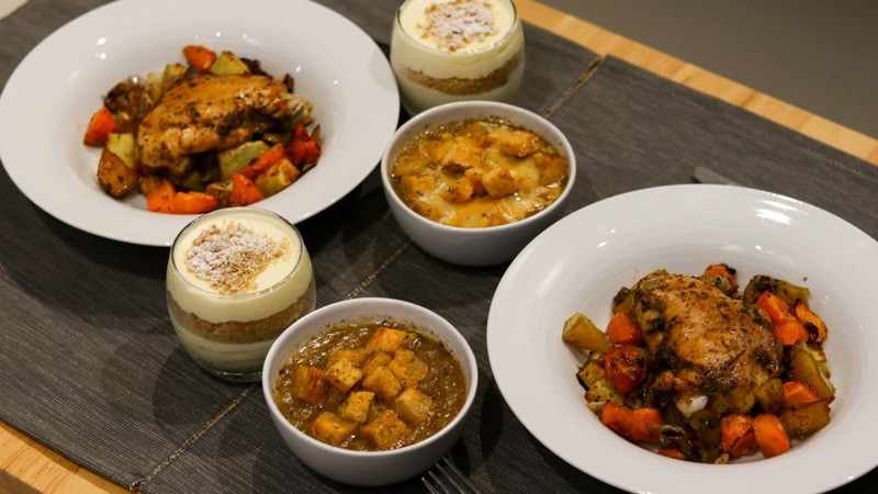 Mothers Day Course Meal 33